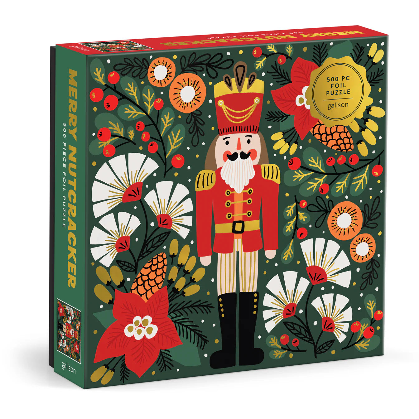 Galison - Merry Nutcracker jigsaw puzzle - 500 pieces | Scout & Co