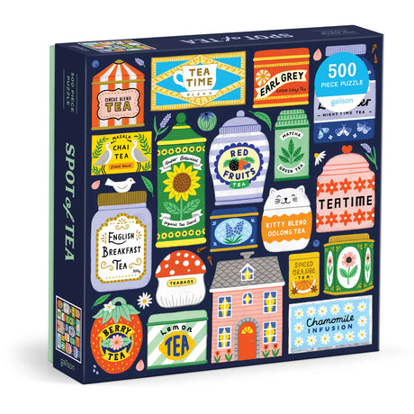 Galison - Spot Of Tea jigsaw puzzle - 500 pieces | Scout & Co