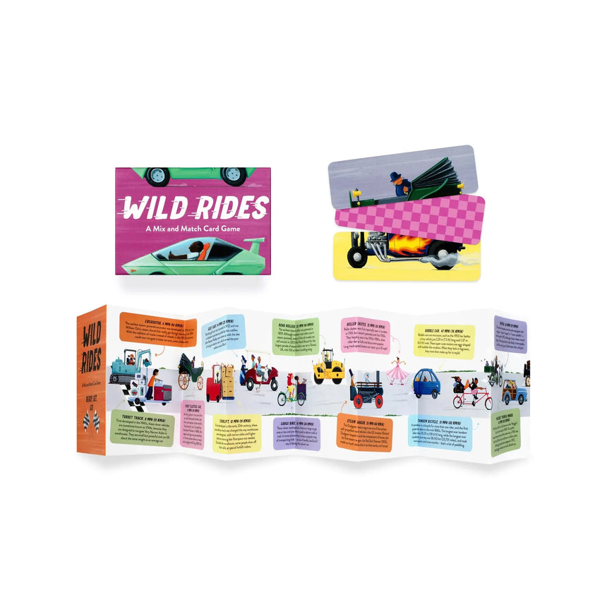 Wild Rides: mix & match card game | Scout & Co