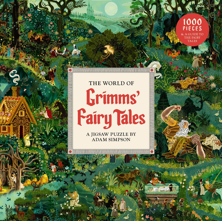The World of Grimms' Fairy Tales 1000-piece jigsaw puzzle - Adam Simpson