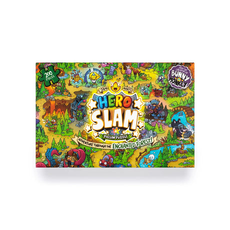Jamie Smart - Hero Slam 200-piece jigsaw puzzle | Scout & Co