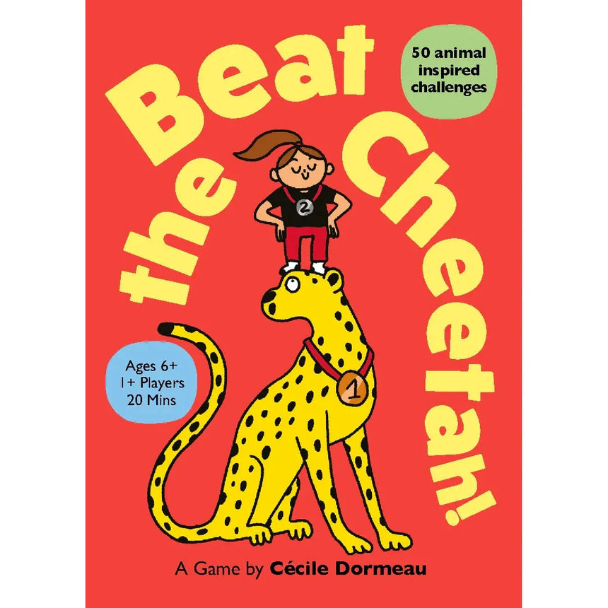 Beat The Cheetah! game - Animal inspired challenges | Scout & Co