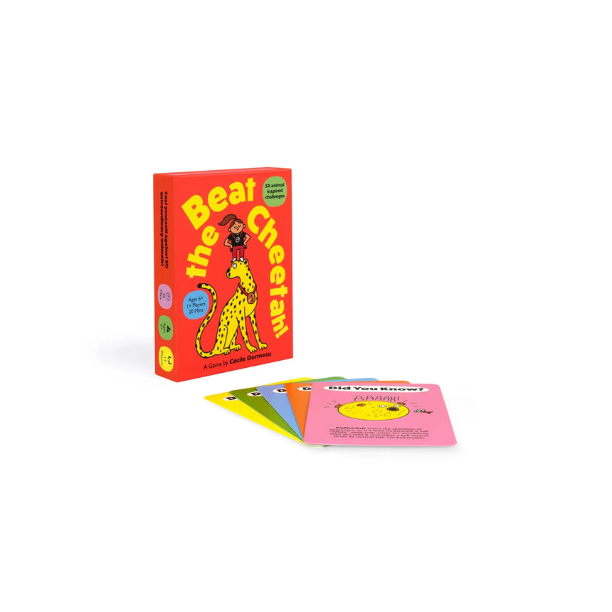 Beat The Cheetah! game - Animal inspired challenges | Scout & Co