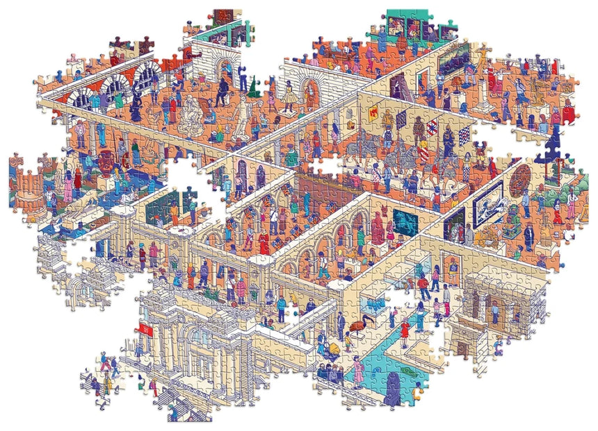 The World Of The Museum 1000-piece jigsaw puzzle