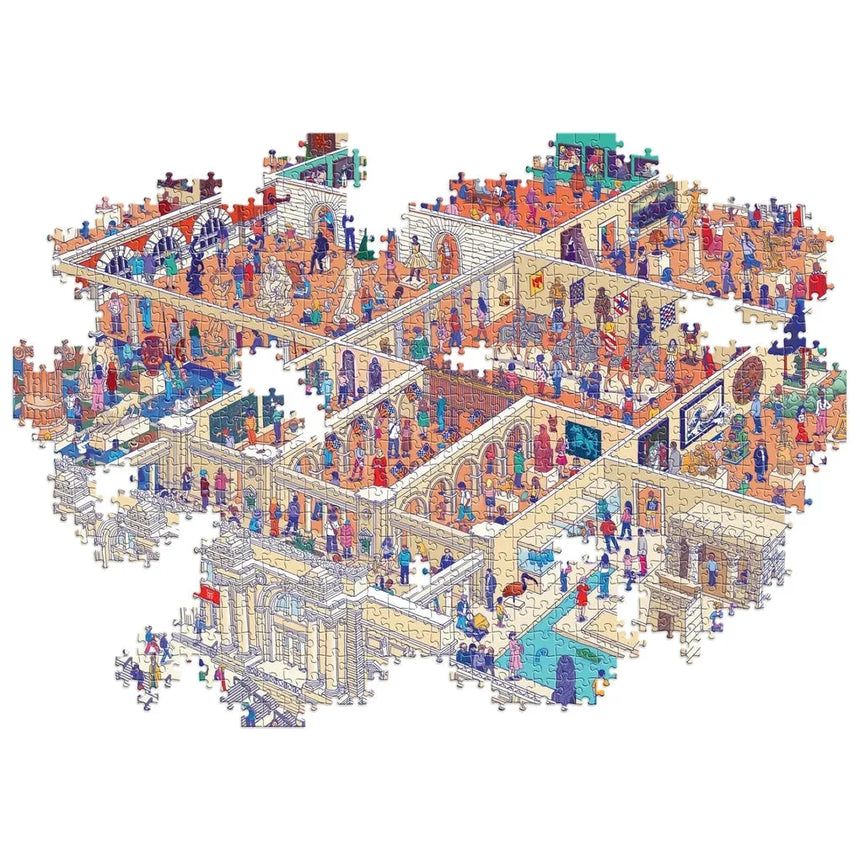 The World Of The Museum 1000-piece jigsaw puzzle | Scout & Co