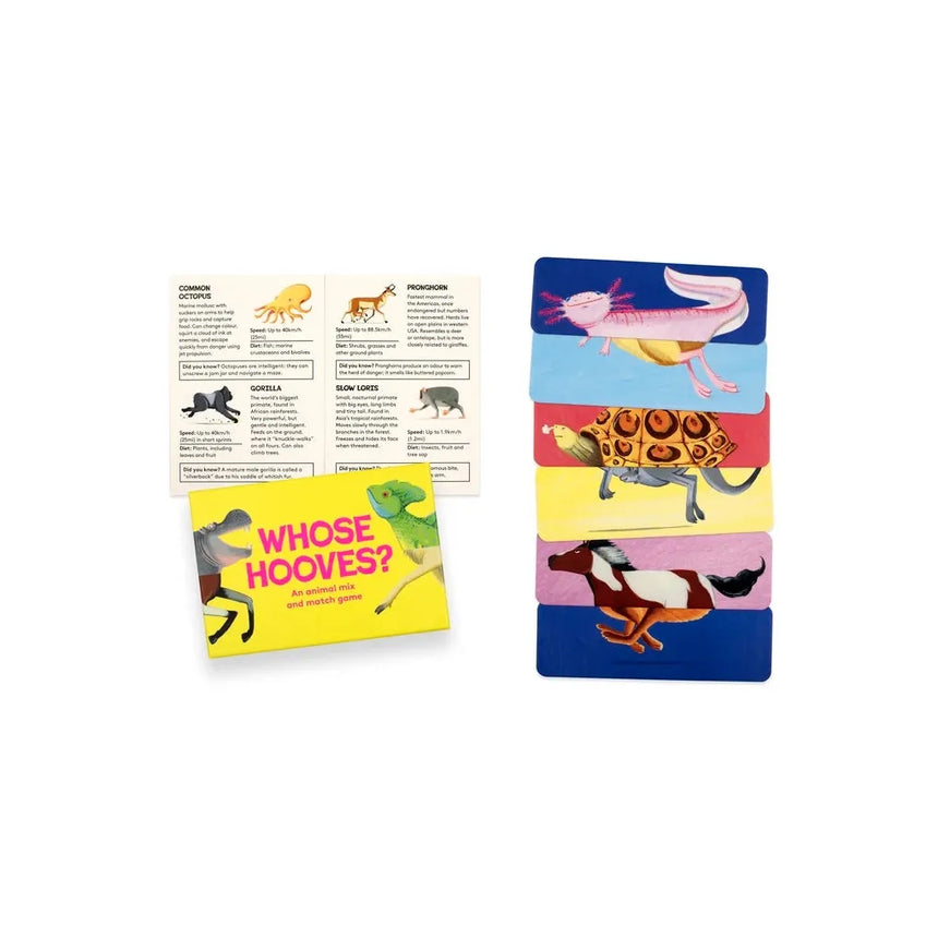 Whose Hooves? An animal mix-and-match game | Scout & Co