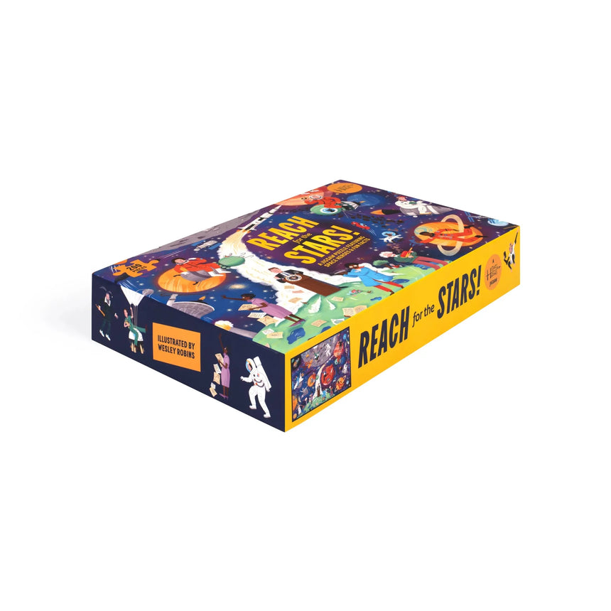 Reach For The Stars: history heroes space 200-piece jigsaw puzzle | Scout & Co