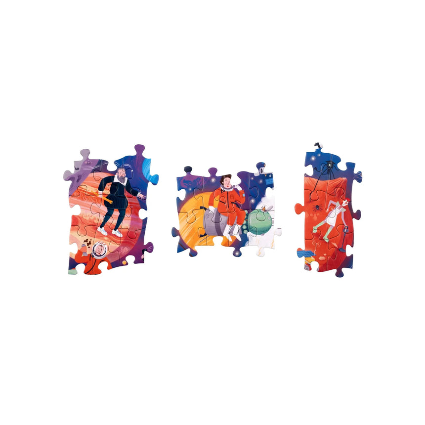 Reach For The Stars: history heroes space 200-piece jigsaw puzzle | Scout & Co