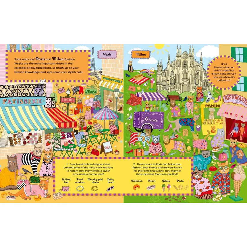 A Catwalk Around The World: a fashionable search & find book - Karen Mabon | Scout & Co