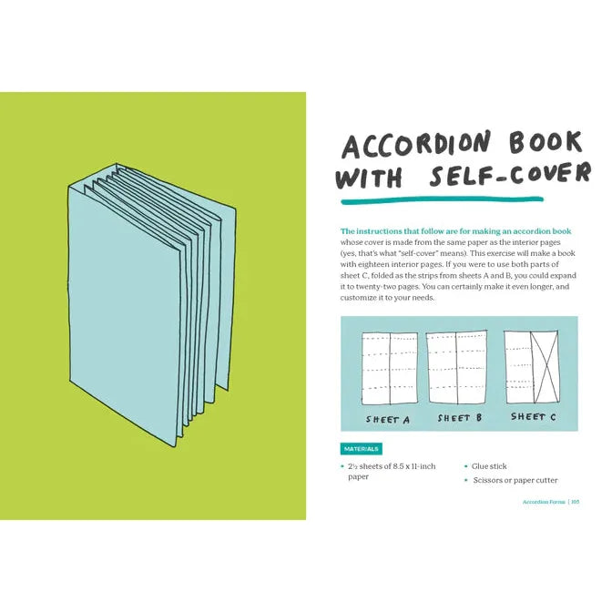 Zine Making & Bookbinding: A Beginner's Guide in 25 Projects - Lauren Simkin Berke | Scout & Co