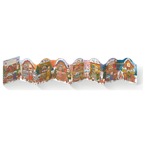 Brown Bear Wood: Christmas is Coming to Town! Fold-Out Advent Calendar - Rachel Piercey | Scout & Co