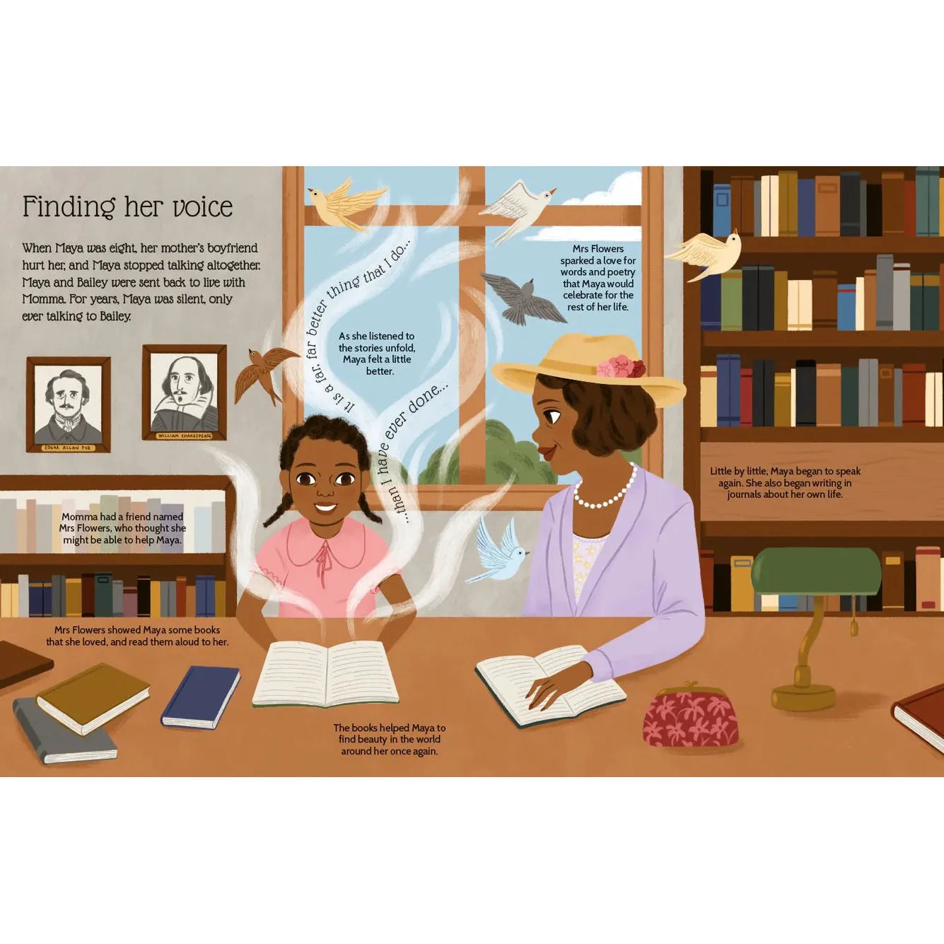 Sticker Life Stories: Maya Angelou - Evie Daye | Scout & Co