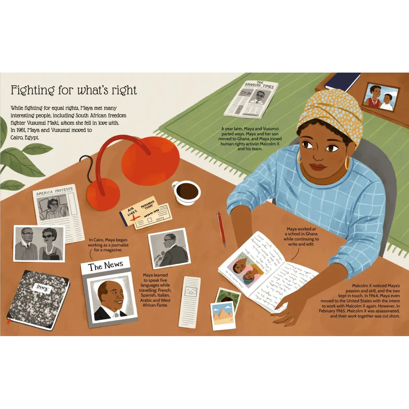 Sticker Life Stories: Maya Angelou - Evie Daye | Scout & Co