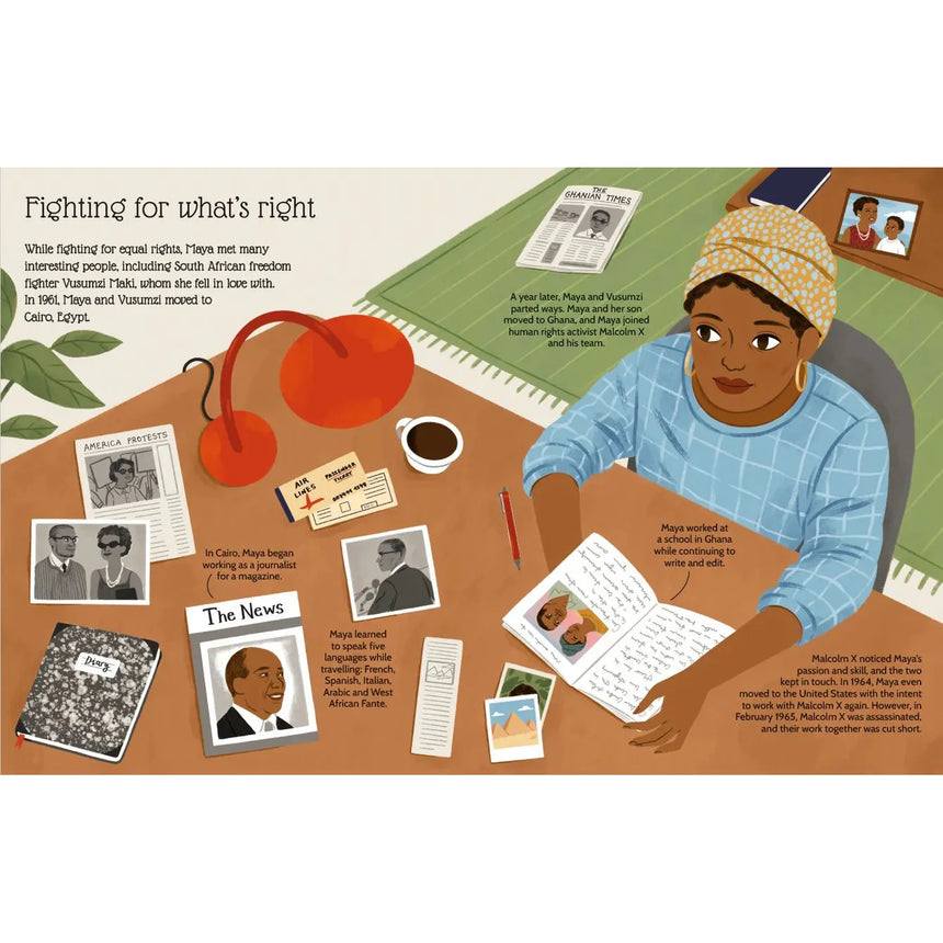 Sticker Life Stories: Maya Angelou - Evie Daye | Scout & Co