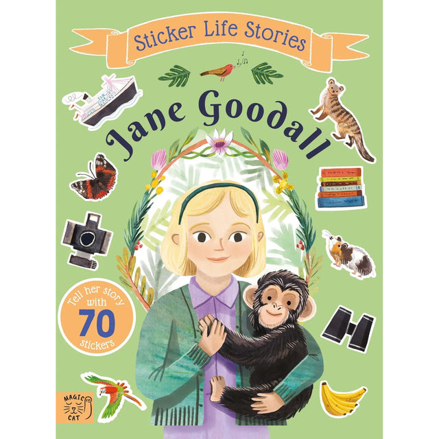 Sticker Life Stories: Jane Goodall - Evie Daye | Scout & Co