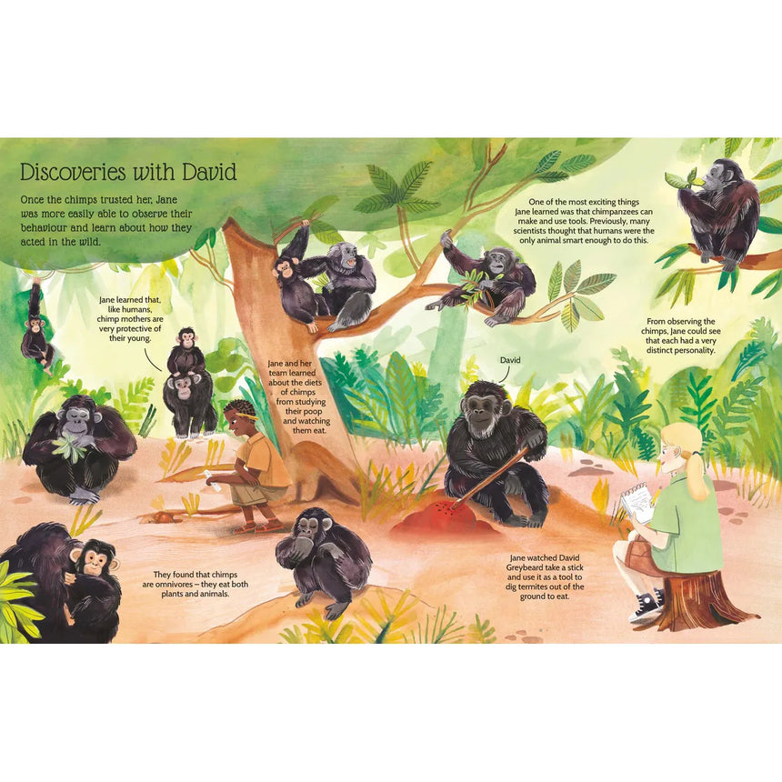 Sticker Life Stories: Jane Goodall - Evie Daye | Scout & Co