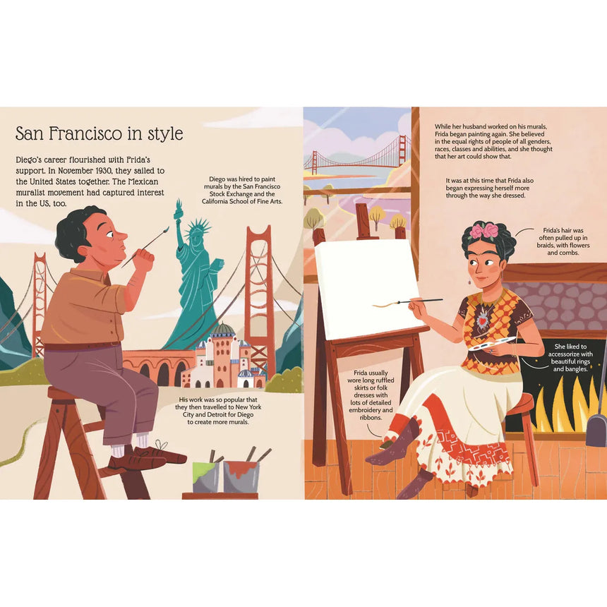 Sticker Life Stories: Frida Kahlo - Evie Daye | Scout & Co