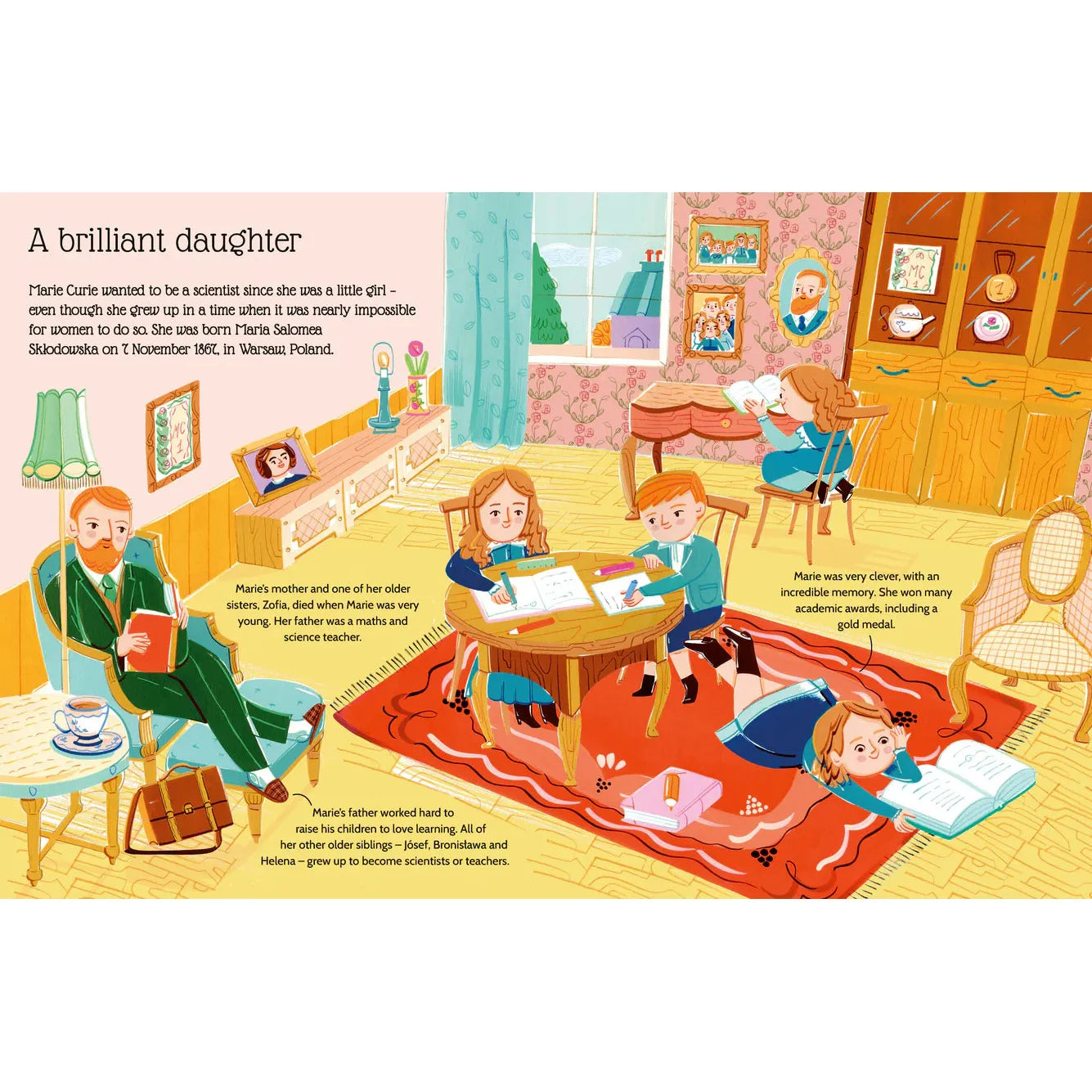Sticker Life Stories: Marie Curie - Evie Daye | Scout & Co