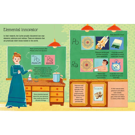 Sticker Life Stories: Marie Curie - Evie Daye | Scout & Co