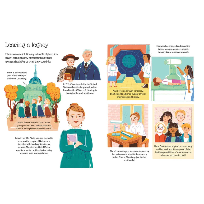 Sticker Life Stories: Marie Curie - Evie Daye | Scout & Co