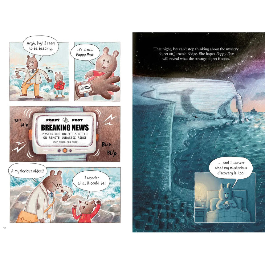 Ivy and Bearlock Holmes: the Mystery Of The Dinosaur Fossil - Kristyna Litten | Scout & Co