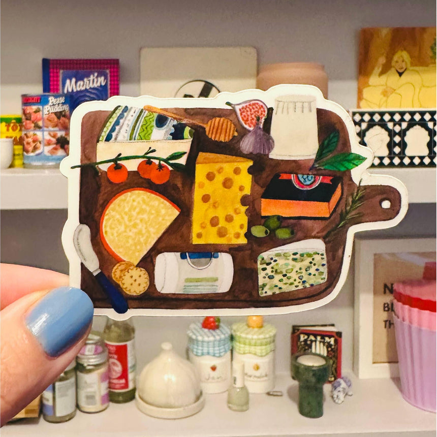Daria Solak - Cheeseboard sticker | Scout & Co