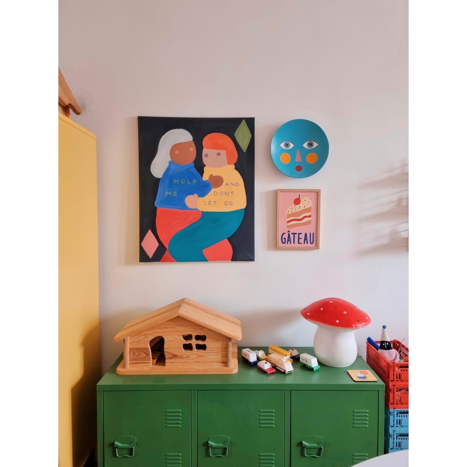 Wolfnoodle x Scout & Co - A4 print - Gateau | Scout & Co