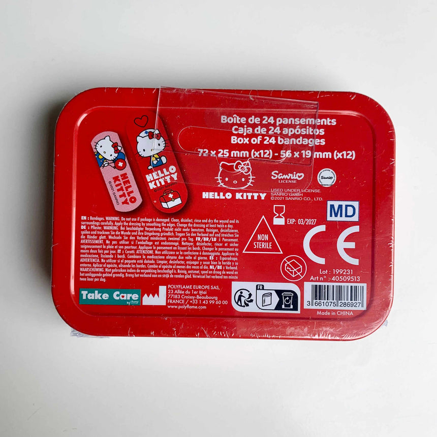 Take Care - Hello Kitty tin of plasters | Scout & Co