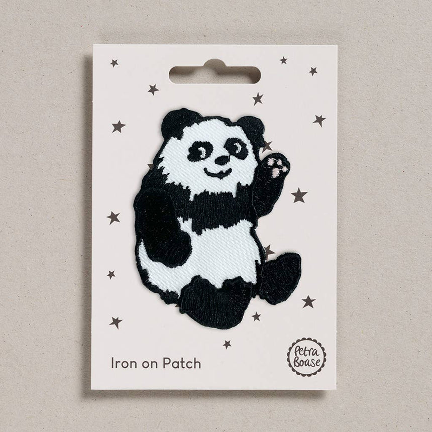 Petra Boase - Iron on Patch - Panda Bear | Scout & Co