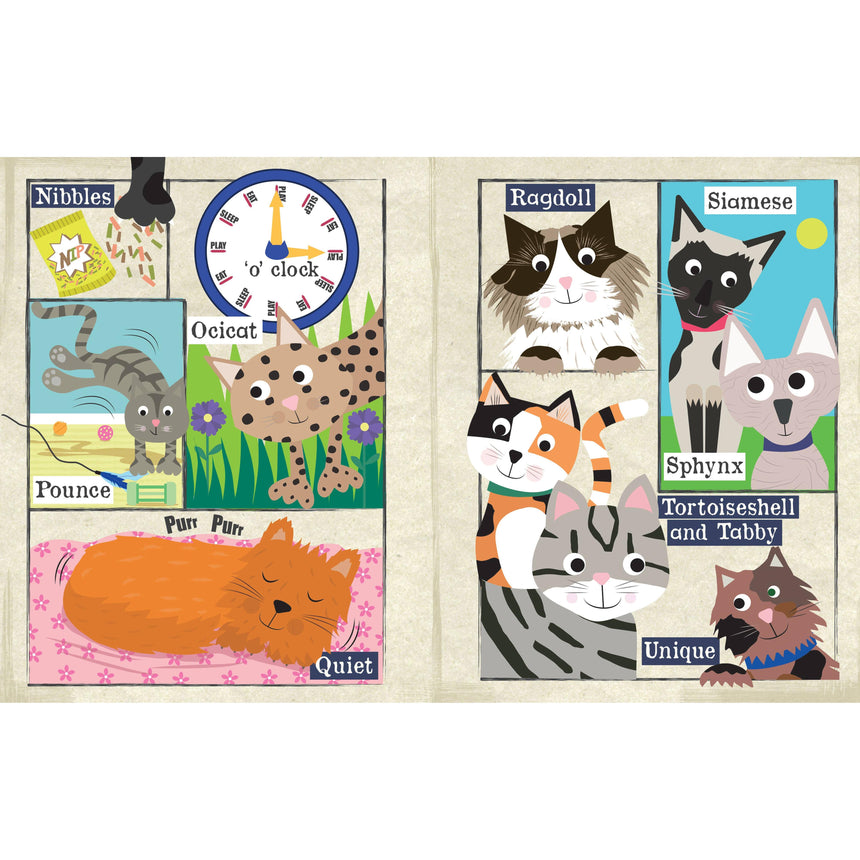Jo & Nic's Crinkly Cloth Books - A-Z of Cats | Scout & Co