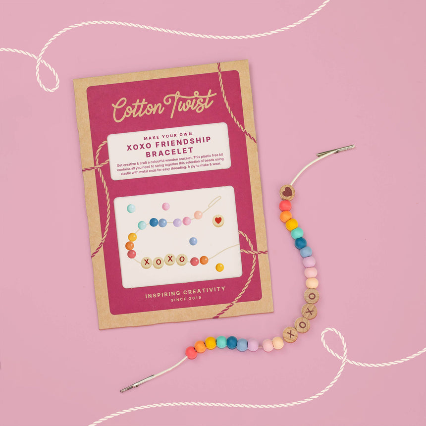 Cotton Twist - XOXO friendship bracelet kit | Scout & Co