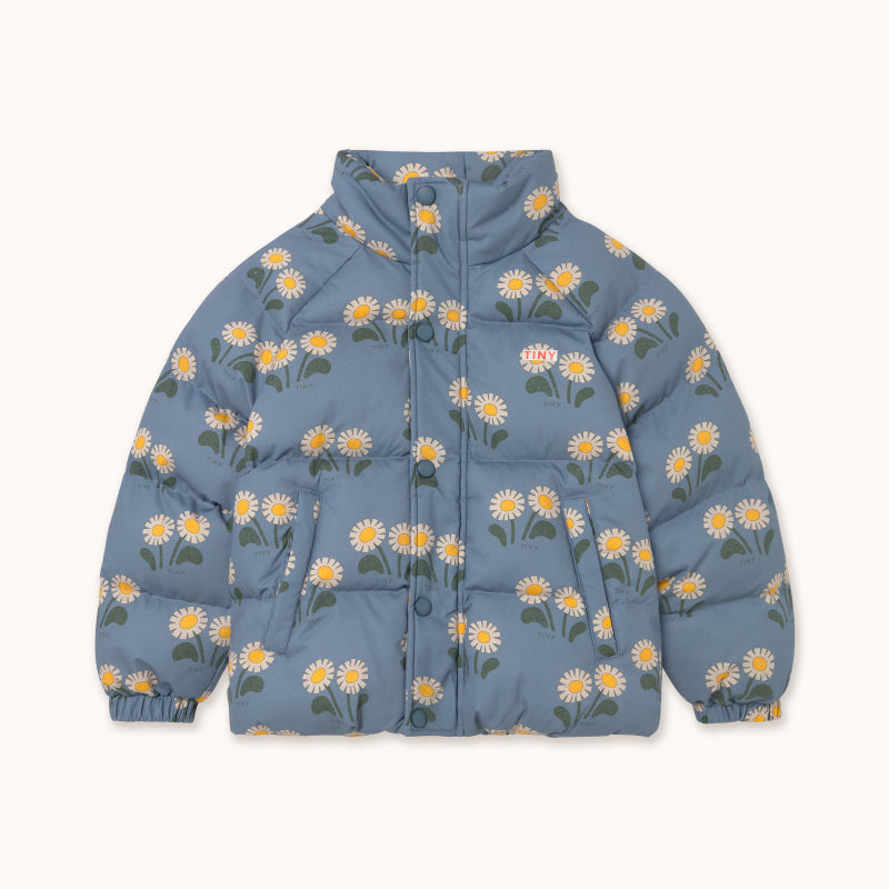 Tiny Cottons - Winter Flowers short padded jacket | Scout & Co
