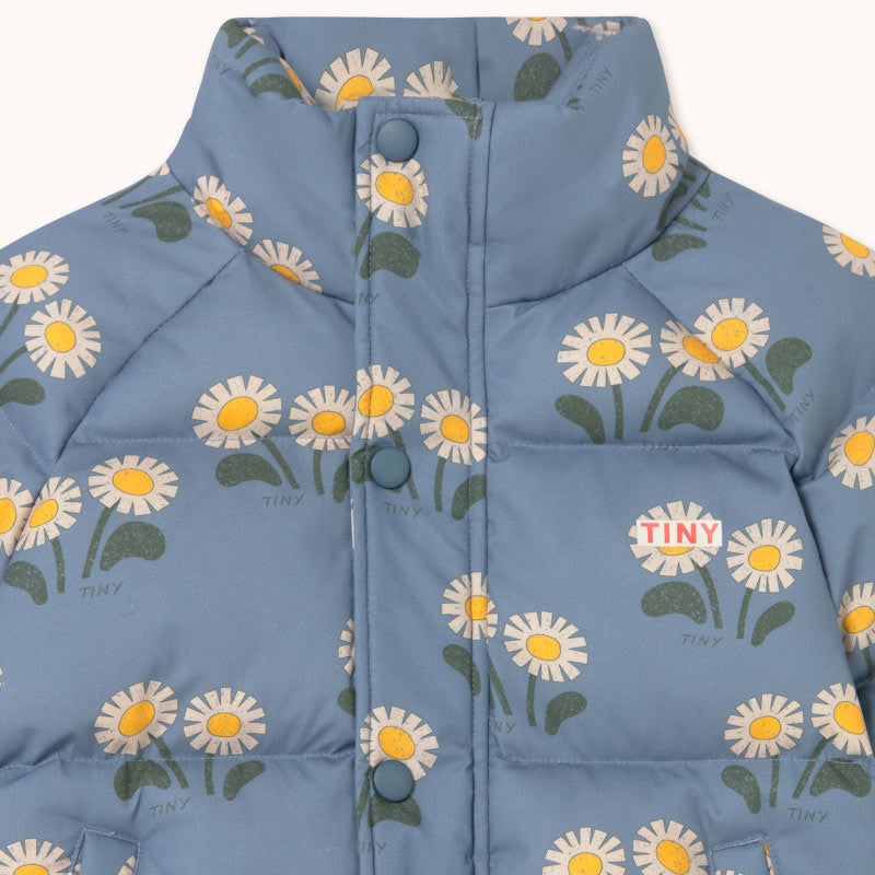 Tiny Cottons - Winter Flowers short padded jacket | Scout & Co