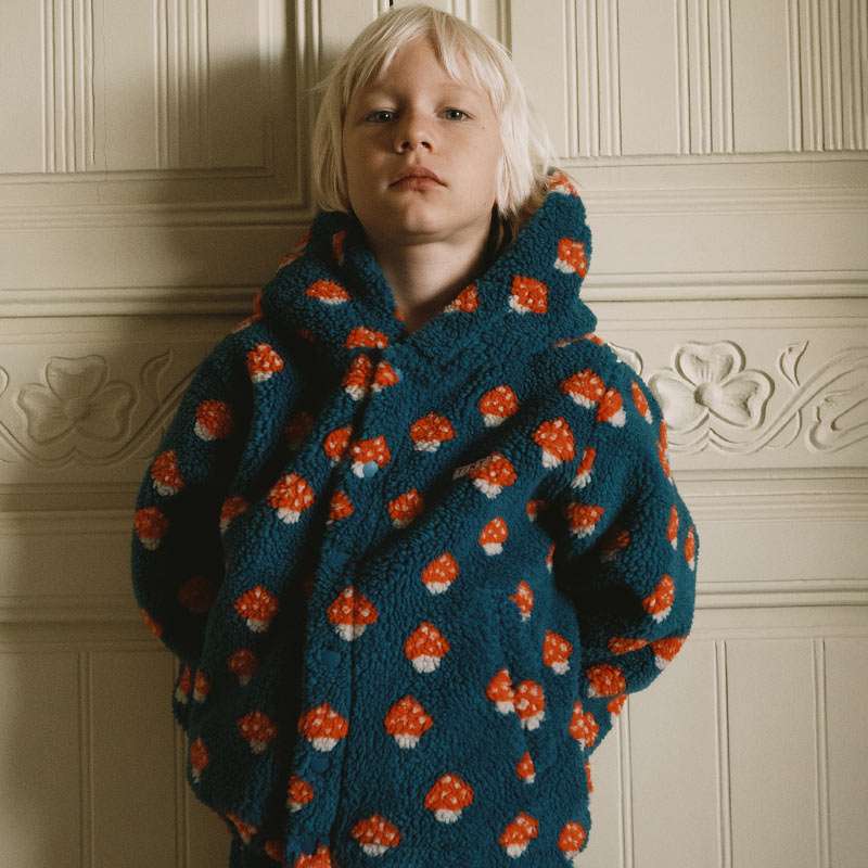 Tiny Cottons - Tiny mushroom sherpa hoodie | Scout & Co