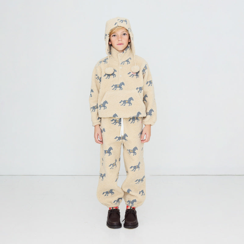 Tiny Cottons - Horses sherpa pants | Scout & Co