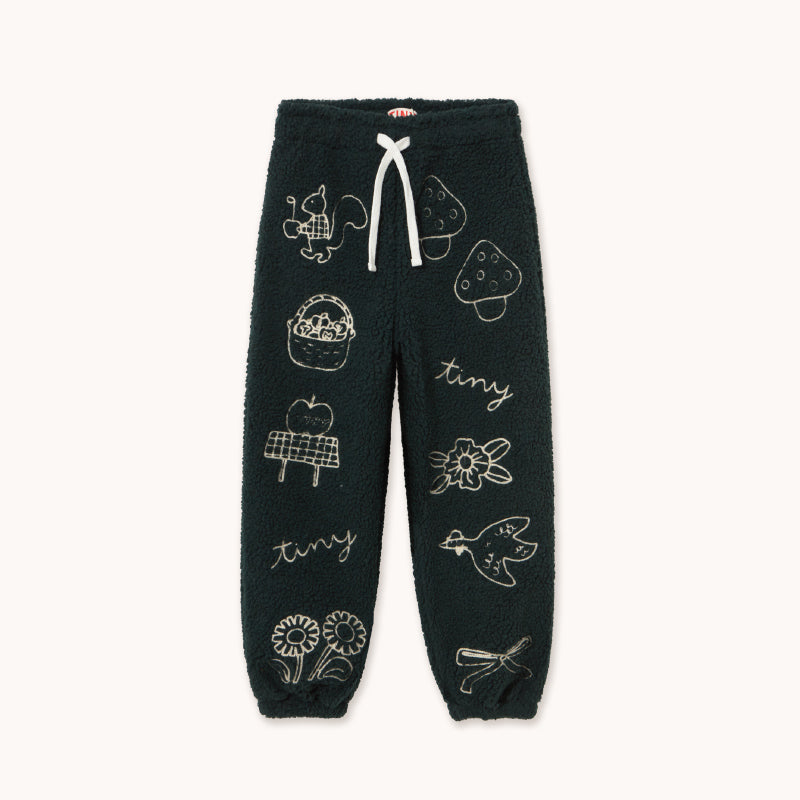 Tiny Cottons - Tiny Apples sherpa pants | Scout & Co