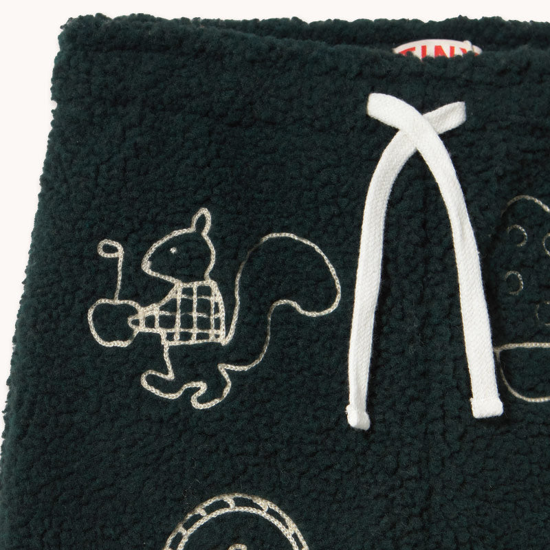 Tiny Cottons - Tiny Apples sherpa pants | Scout & Co