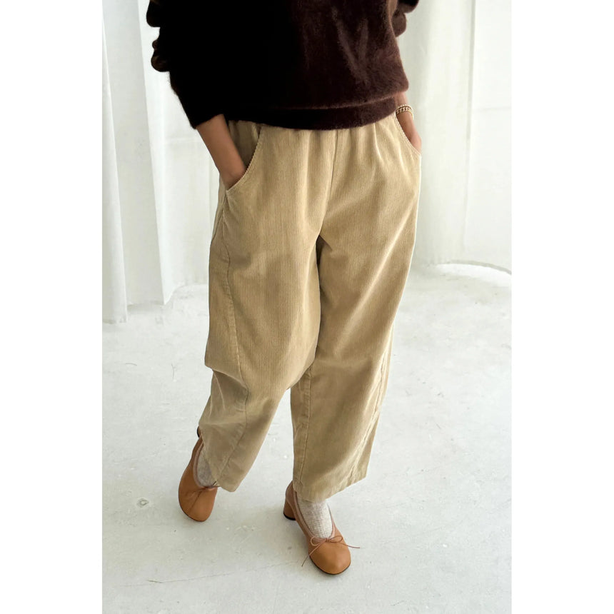 Le Bon Shoppe - Corduroy Arc pants - Khaki | Scout & Co