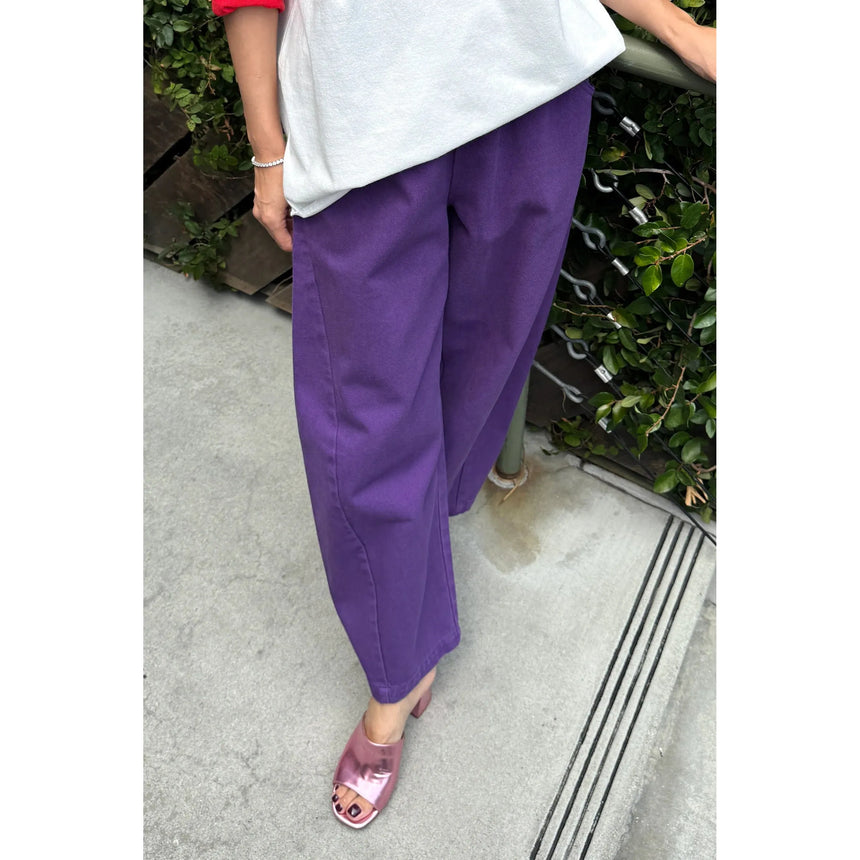 Le Bon Shoppe - Arc pants - Eggplant | Scout & Co