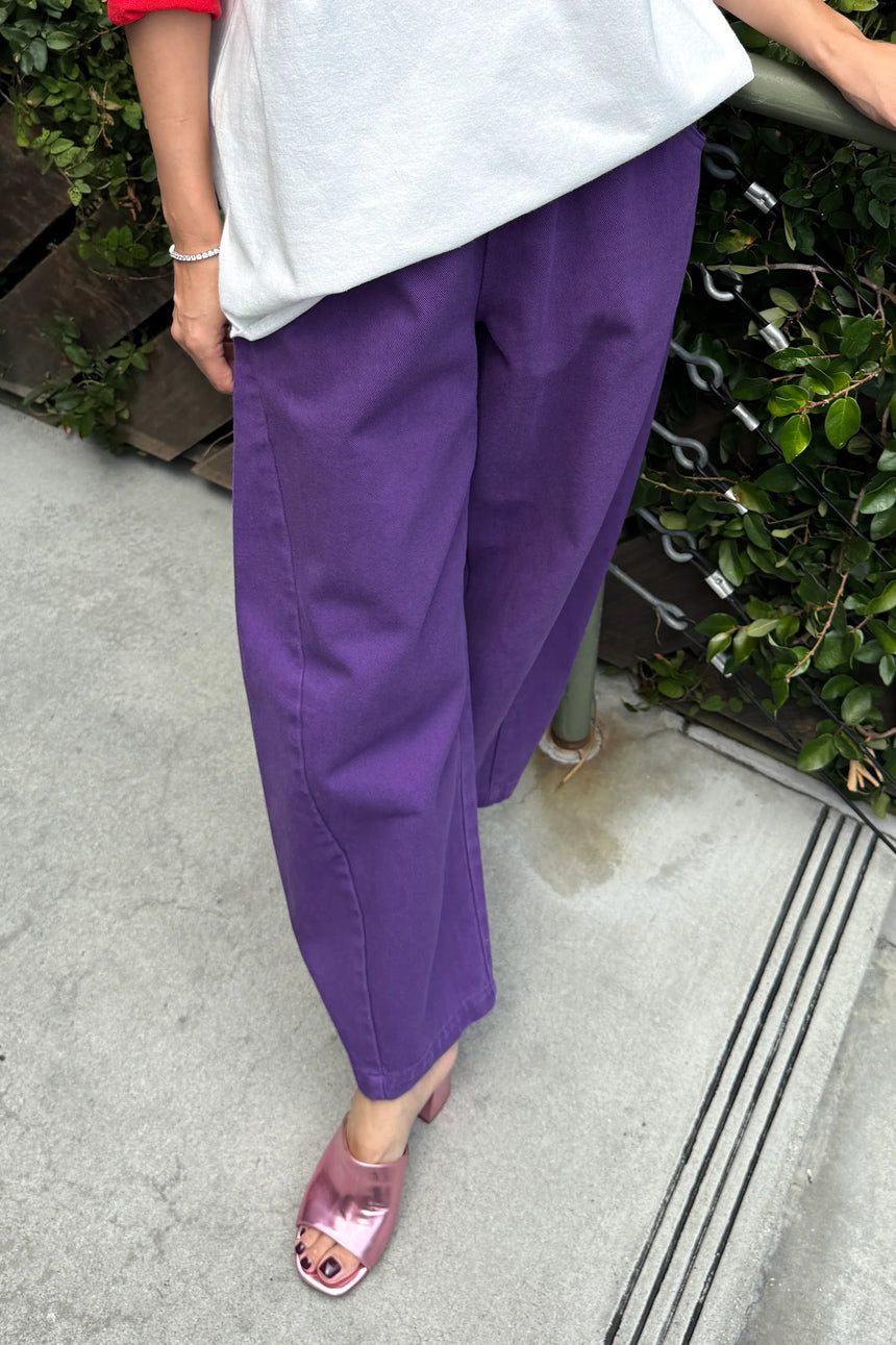 Le Bon Shoppe - Arc pants - Eggplant