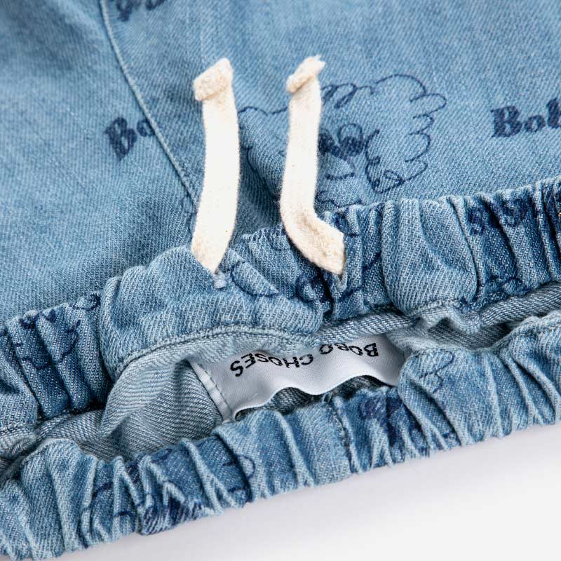 Bobo Choses - Pickles The dog all-over denim pants - baby | Scout & Co
