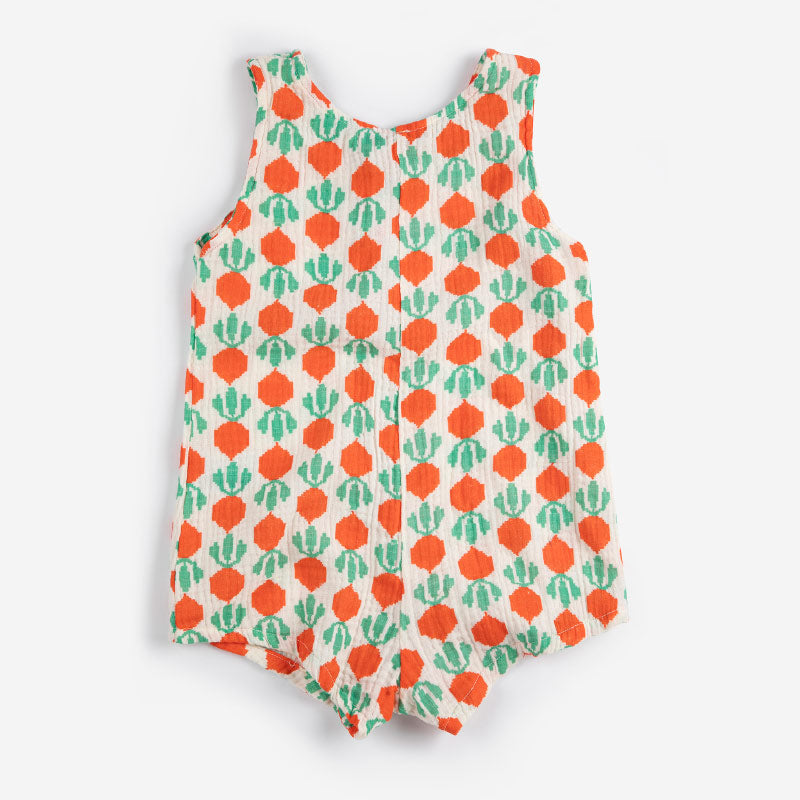 Bobo Choses - Cool Radish all-over woven playsuit - baby | Scout & Co