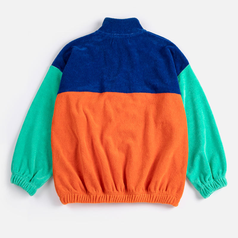 Bobo Choses - Colour Block zipped sweatshirt | Scout & Co