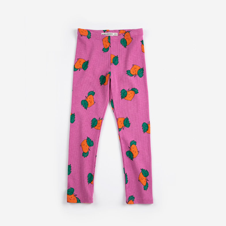 Bobo Choses - Tangerine all-over leggings | Scout & Co