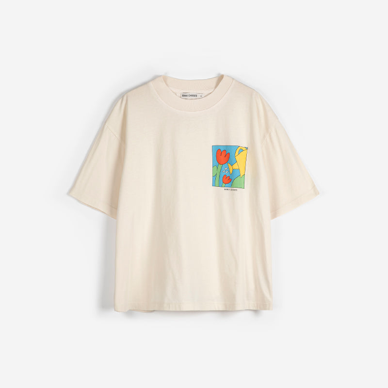 Bobo Choses Woman - Bobo Gardening Time cropped T-shirt | Scout & Co