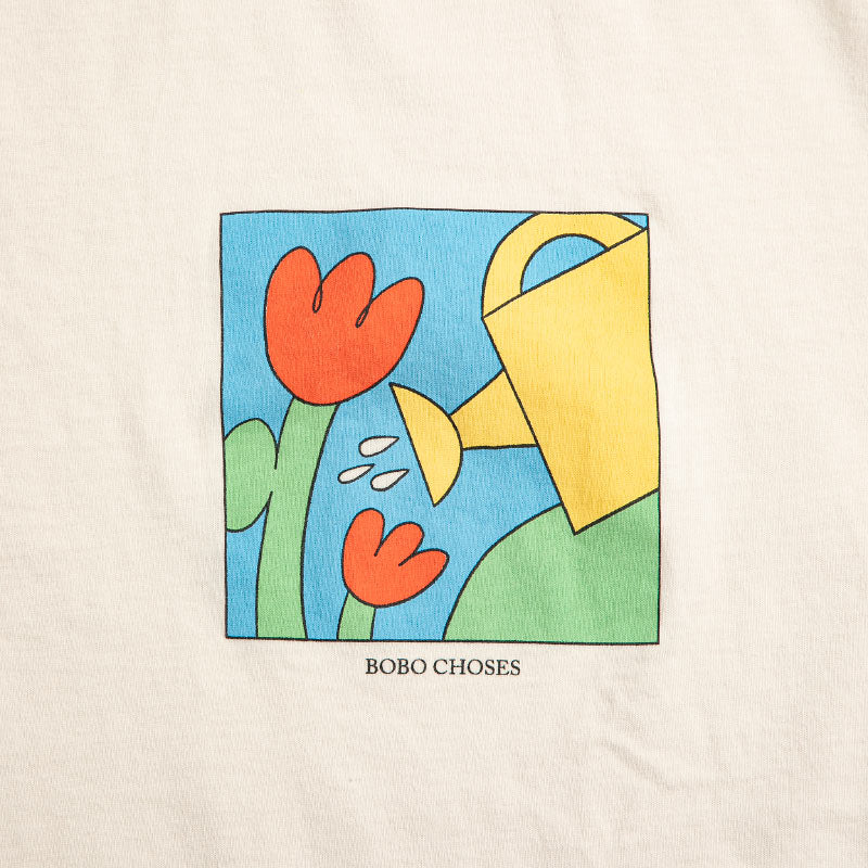 Bobo Choses Woman - Bobo Gardening Time cropped T-shirt | Scout & Co