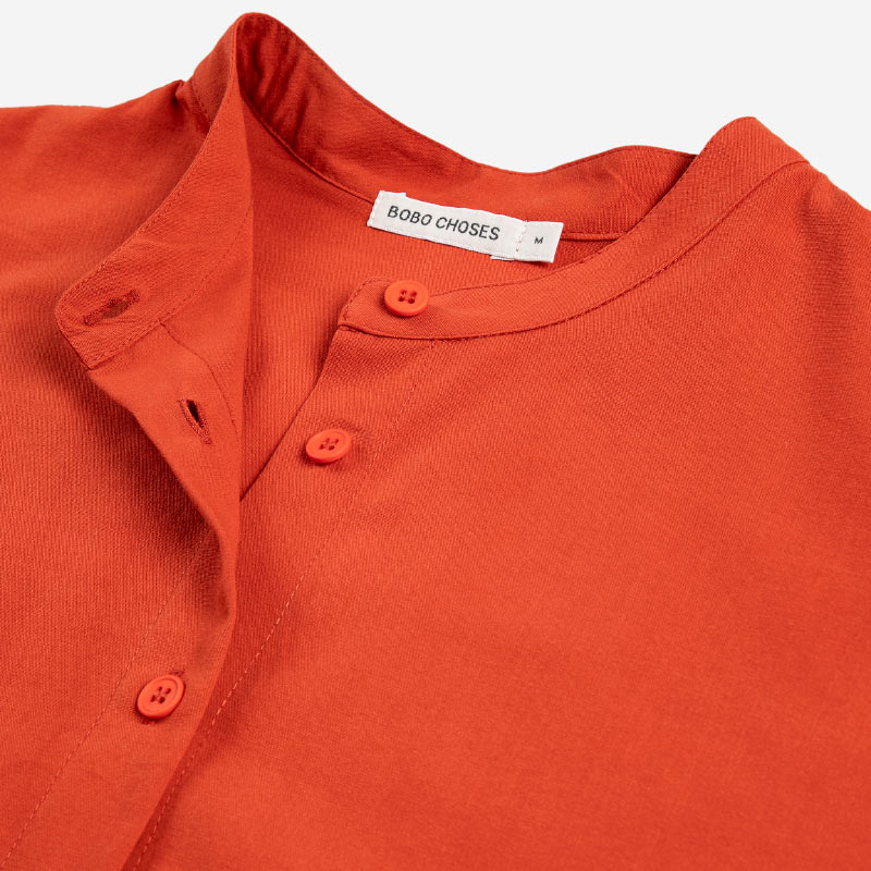 Bobo Choses Woman - Contrast trim puff-sleeve shirt | Scout & Co