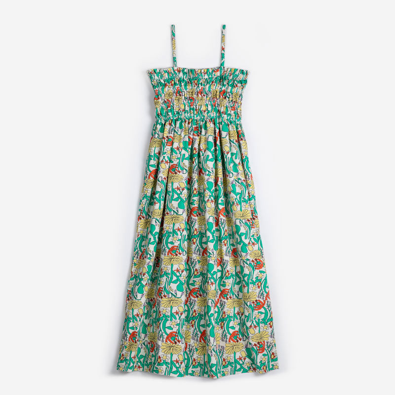 Bobo Choses Woman - Colour Herbalist gathered bustier dress | Scout & Co