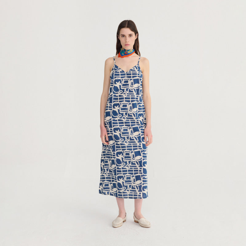 Bobo Choses Woman - Cookery Festival pattern strap dress | Scout & Co