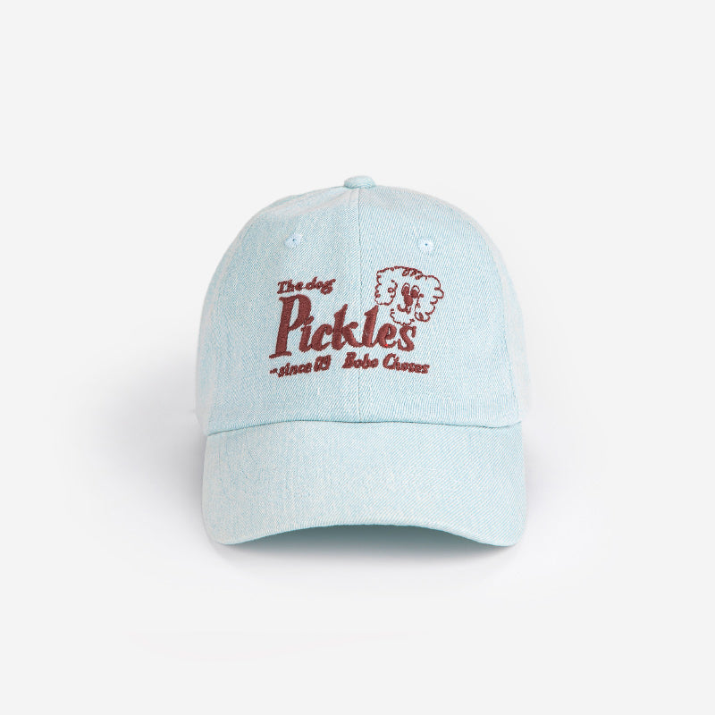 BOBO CHOSESイニシャルデニムcap Bobo Choses - Pickles The Dog Denim Cap - UK Stockist | Scout & Co